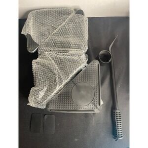 Heavy Duty Furniture Lifter‎ and Mover Tool Set with 4 Wheeled Sliders Black